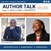 Load image into Gallery viewer, Author Talk: Kwame Alexander with Rose Scott (2023. Aug. 7) Pre-Order