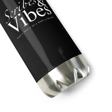 Load image into Gallery viewer, Scribes & Vibes Logo Stainless Steel Water Bottle - 17 fl oz