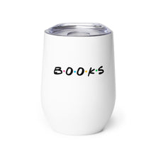 Load image into Gallery viewer, Books Wine Tumbler - 12 fl oz (Paperback)