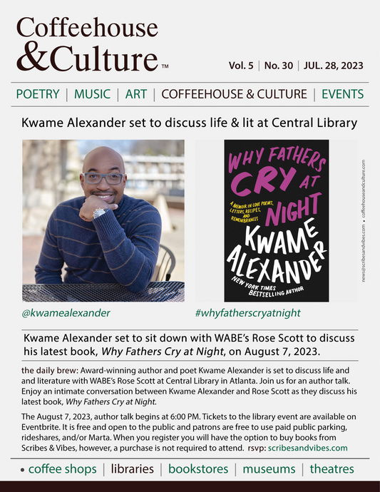 Kwame Alexander Set to Discuss Life & Lit at Central Library